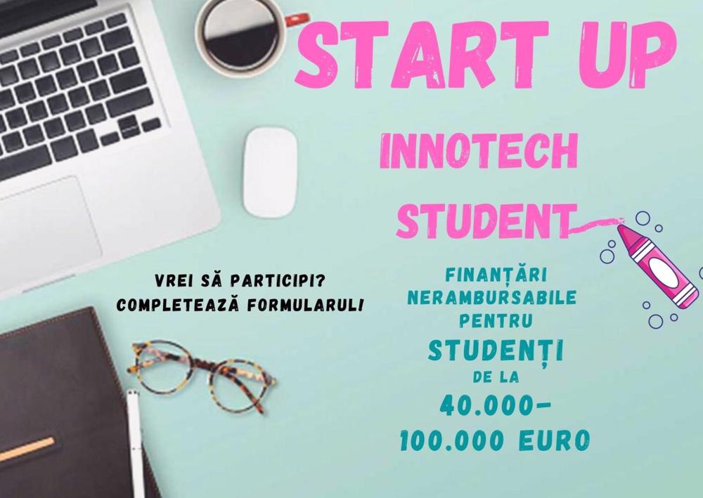 Innotech student-Oportunități de finanțare pentru studenți prin programul POCU