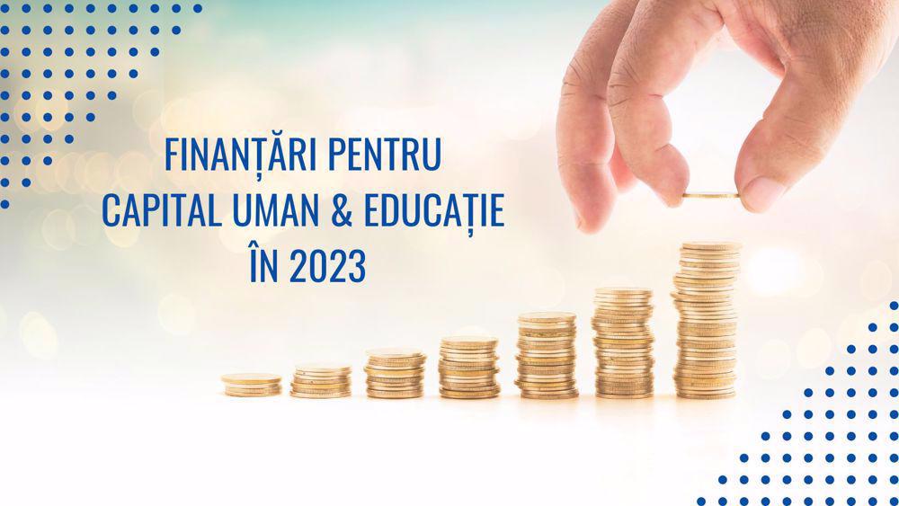 18 apeluri de proiecte planificate pentru anul 2023 în cadrul PEO