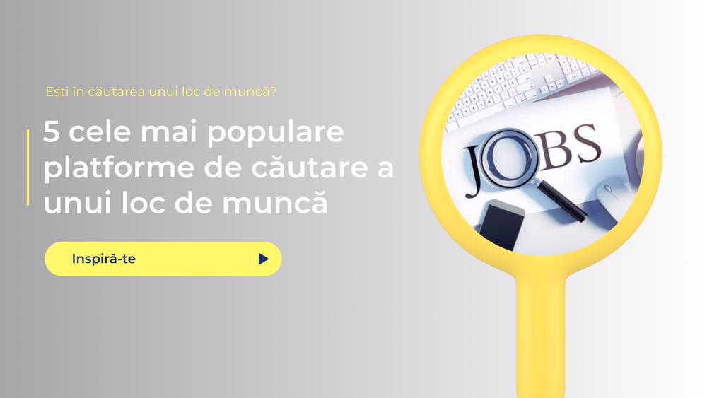 5 cele mai populare platforme de căutare a unui loc de muncă