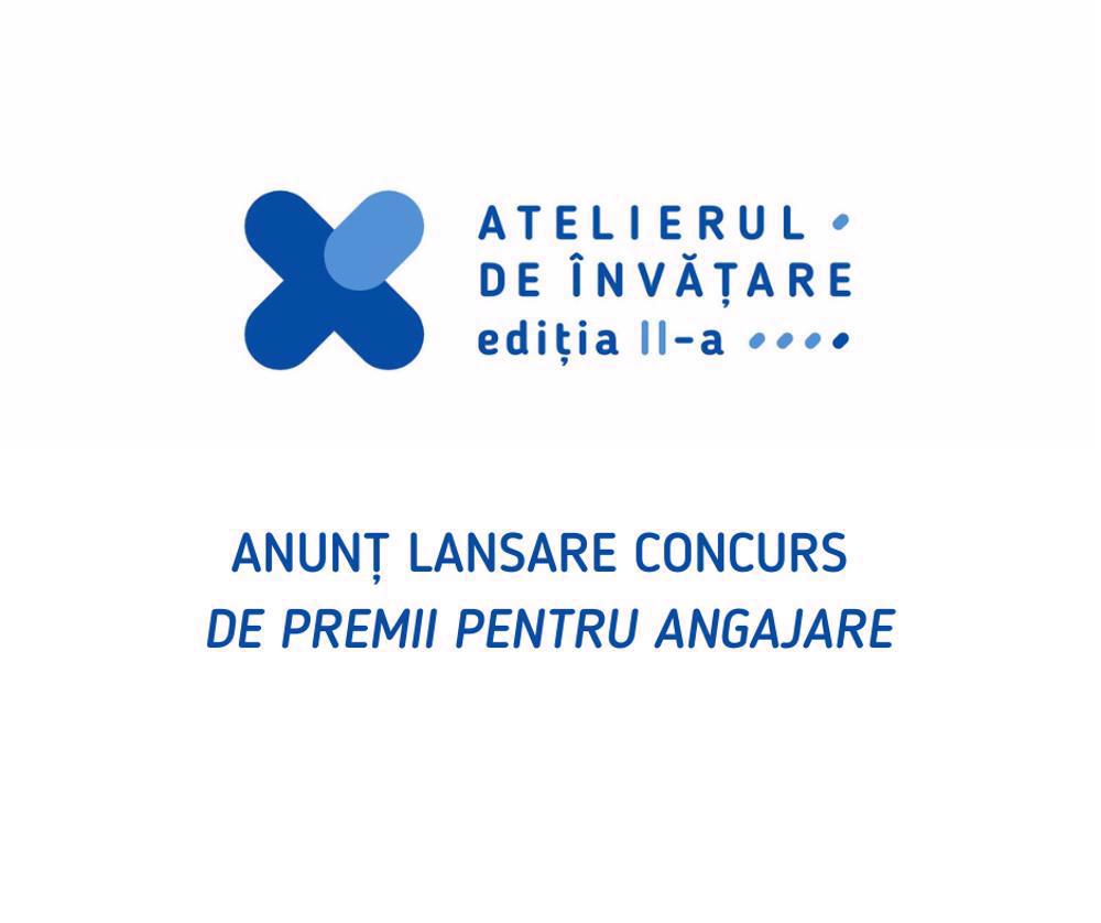 Anunț privind demararea concursului de acordare premii pentru angajare