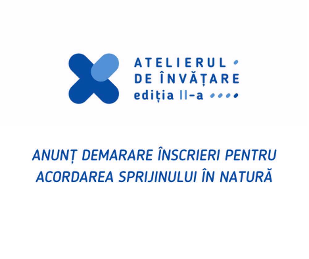 Anunț privind demararea perioadei de depunere a dosarelor pentru acordarea sprijinului în natură