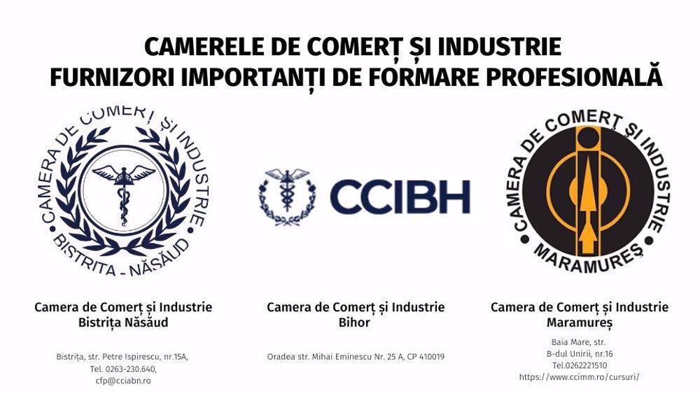 Camerele de Comerț și Industrie  furnizori importanți de formare profesională