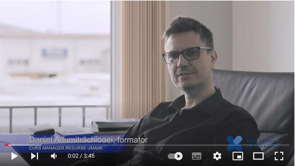 Daniel Adumitrăchioaei formator Manager resurse umane Bistrița