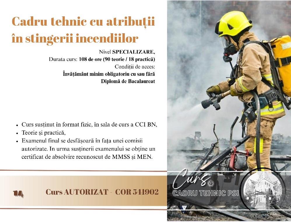 Curs Cadru tehnic cu atributii PSI