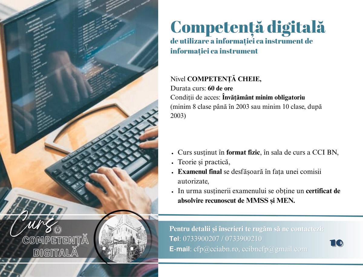 Curs competenta digitala